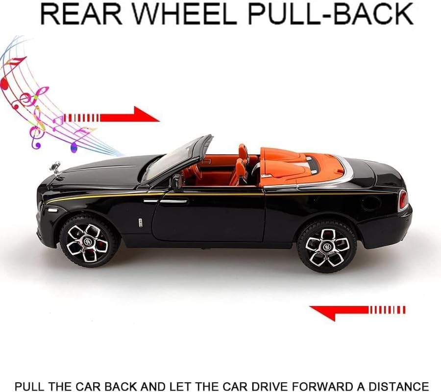 Luxury Die-Cast Convertible Executive Car Toy – Premium Metal Model