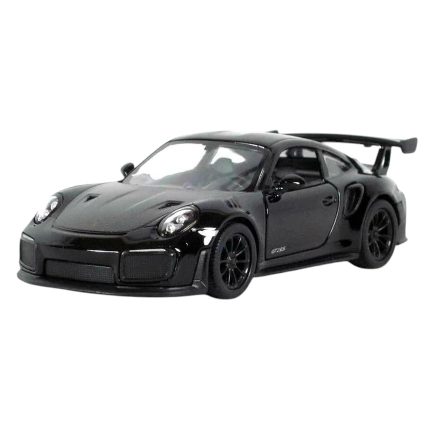 Die-Cast Super Sports Car Toy – Metal Model with Rear Wing