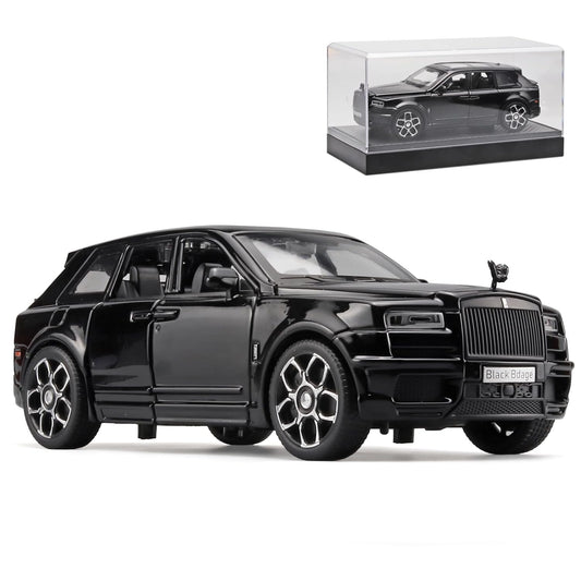 Luxury Die-Cast Executive SUV Toy – Premium Metal Model with Display Case