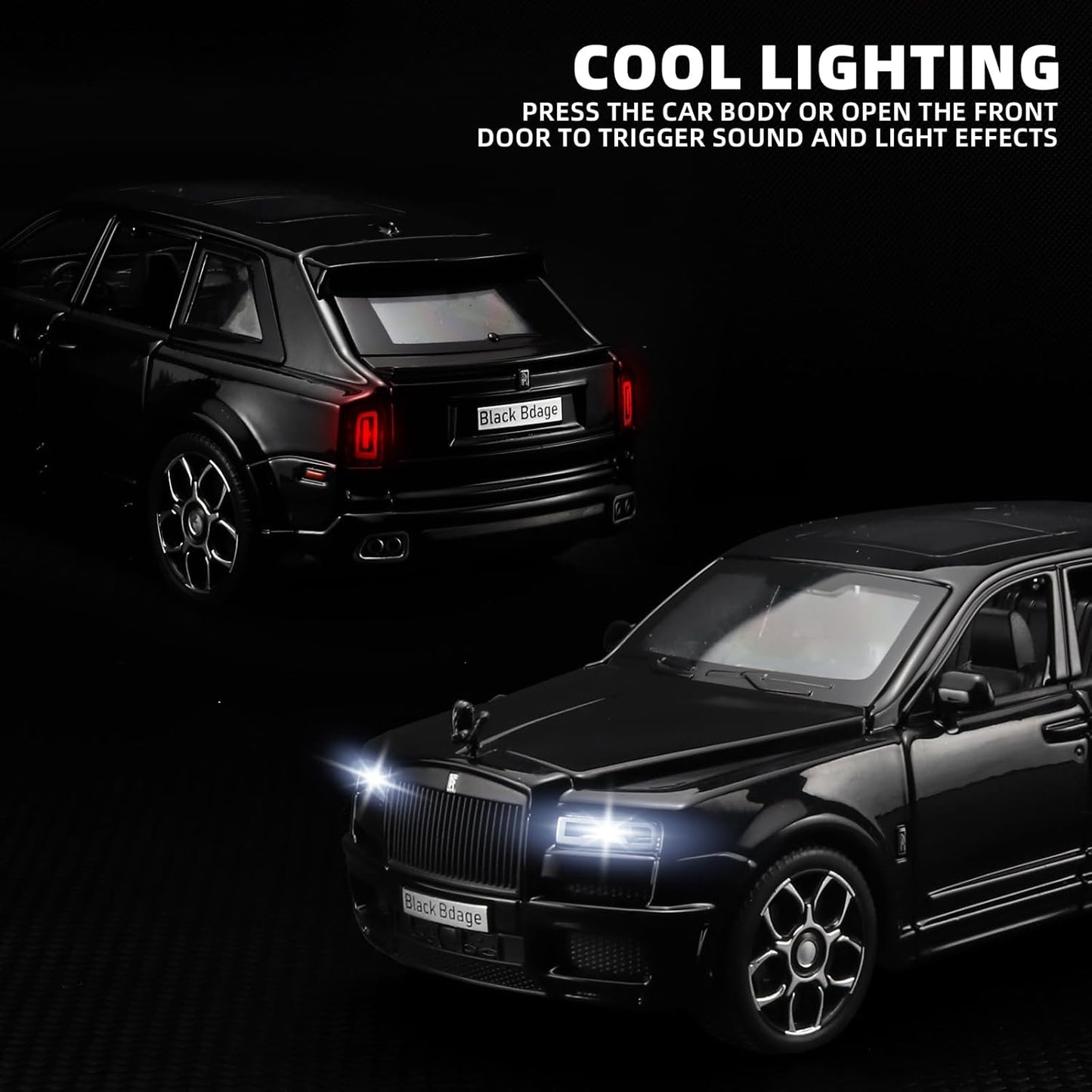 Luxury Die-Cast Executive SUV Toy – Premium Metal Model with Display Case