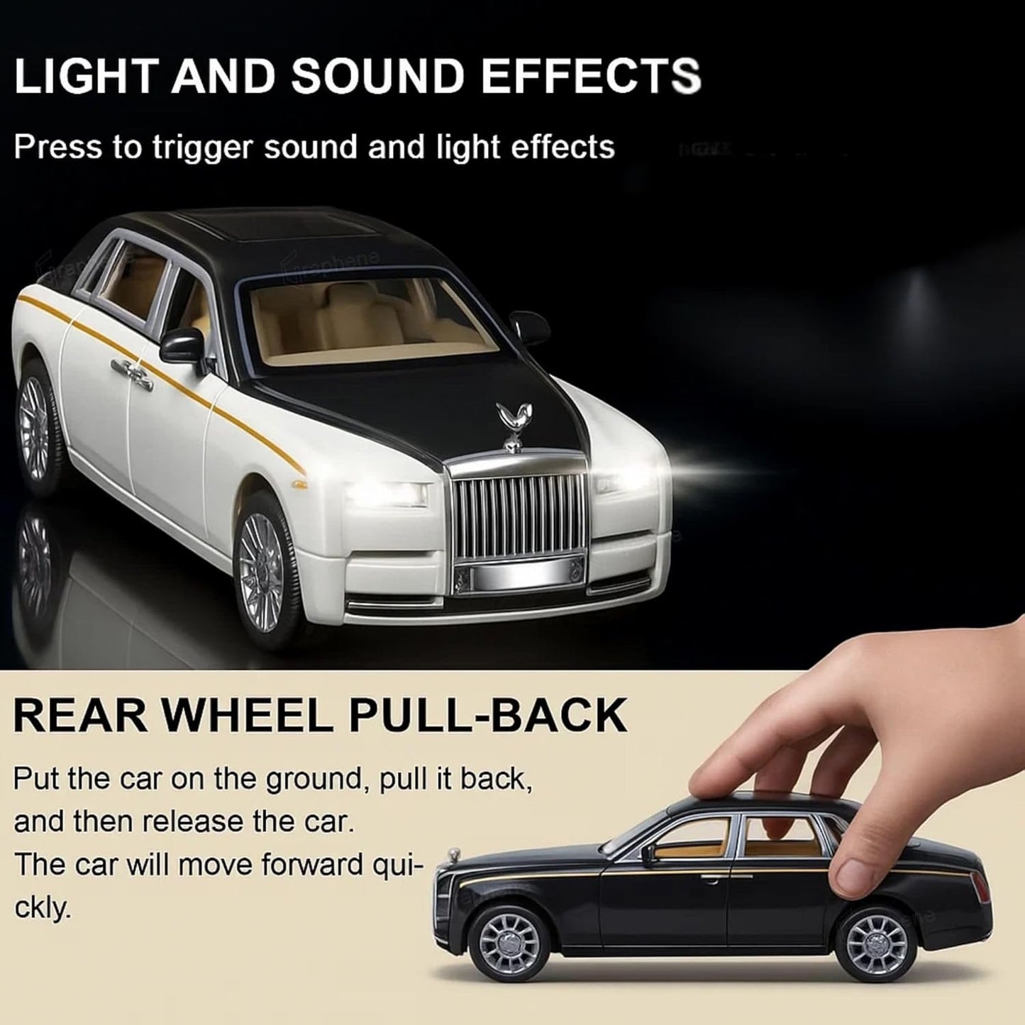 Luxury Die-Cast Executive Sedan Toy – Premium Metal Model